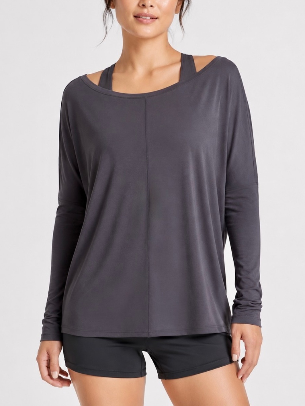 NWT Athleta Essence Flow Top, Spring Night